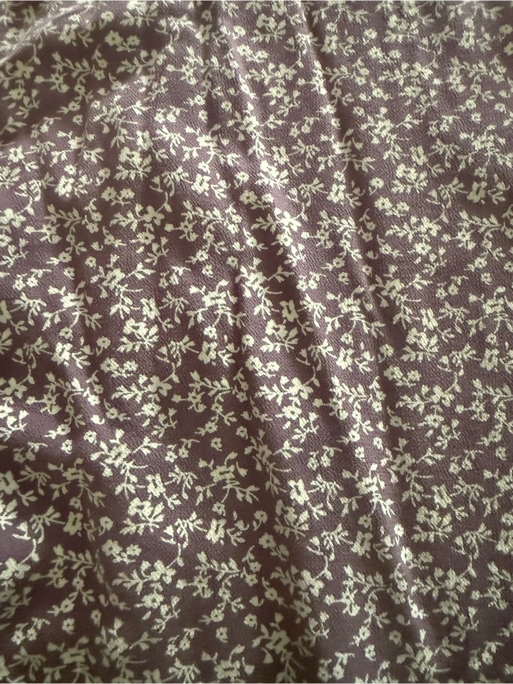 American Eagle Purple Floral Short Sleeve Dress Size S NWT - Picture 2 of 5